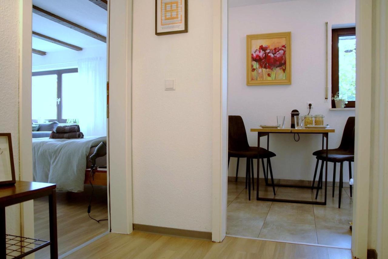 Studio-Apartment Mit Garten, Parkplatz & Kueche Ofemburgo Exterior foto