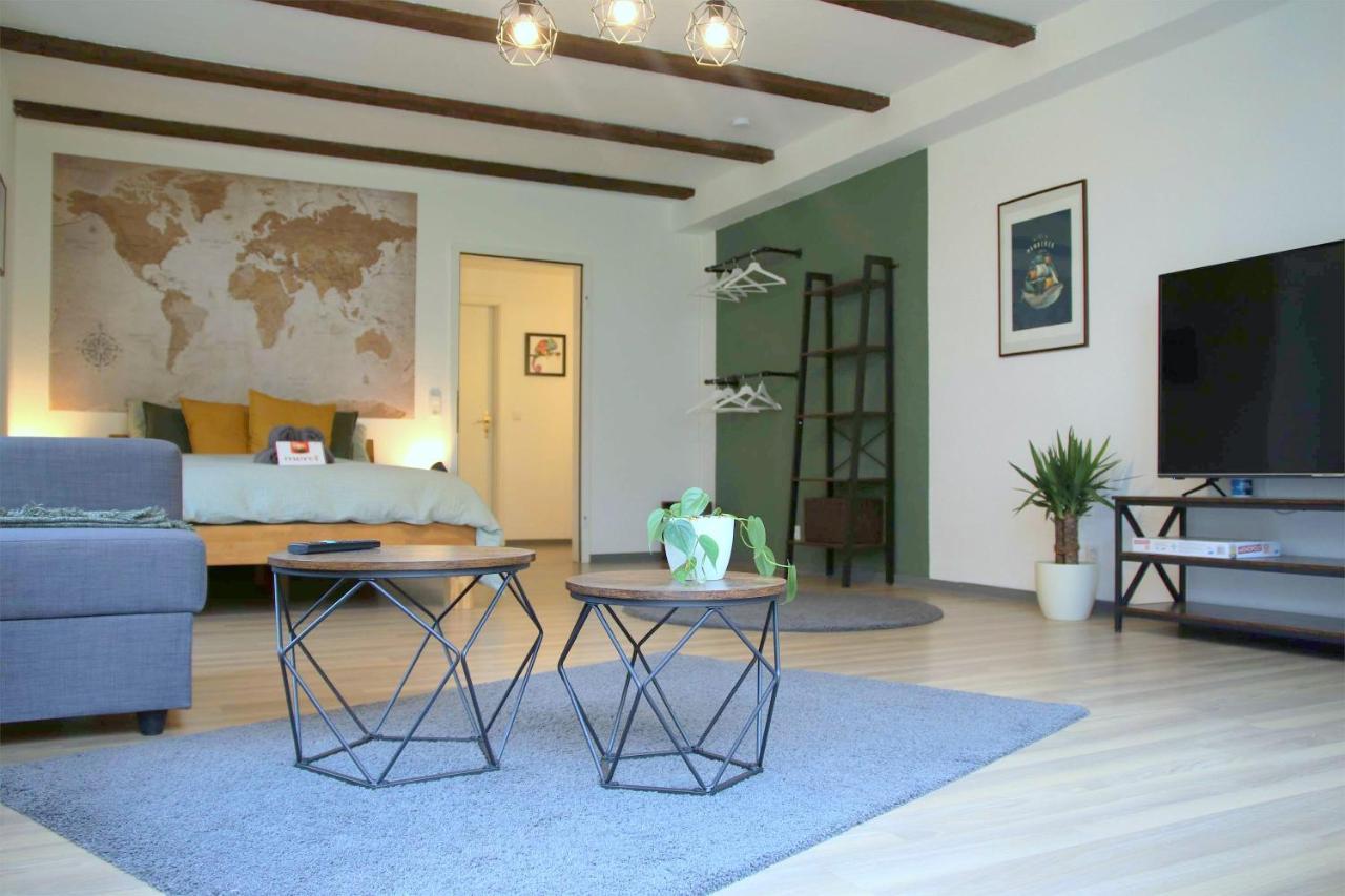Studio-Apartment Mit Garten, Parkplatz & Kueche Ofemburgo Exterior foto